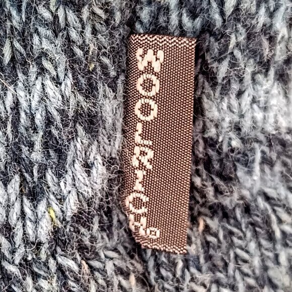 Woolrich Peacock Heather Full Zip Cardigan Sweater - Picture 4 of 7